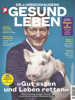 cover image of HIRSCHHAUSENS STERN GESUND LEBEN 05/2019- Gut essen und Leben retten